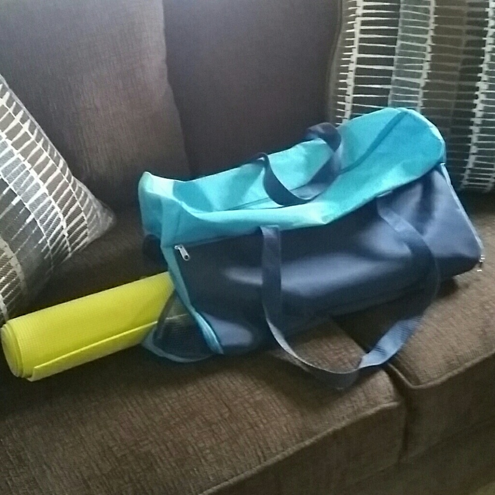 Gym Bag with Yoga Mat